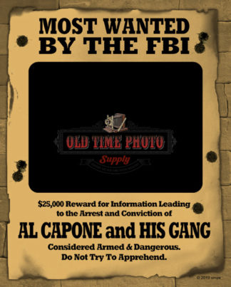 11x14 Al Capone Poster Mat Horiz